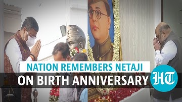 President, PM pay homage to Netaji Subhash Bose on his 125th birth anniversary