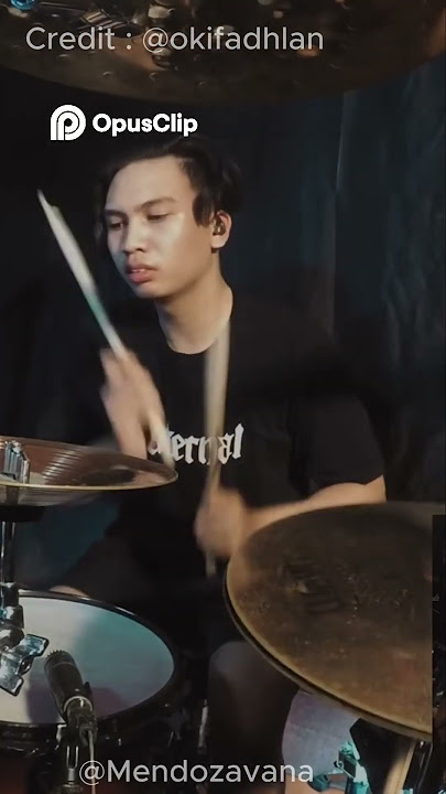 Okifadhlan gravity blast 'ANATOMI DOSA' Deadsquad #okifadhlan #deadsquad #drummer  #drumeo