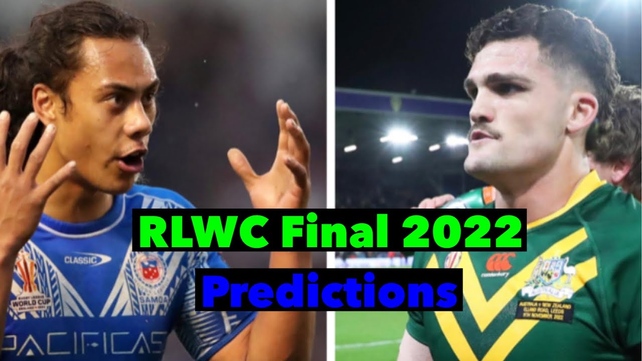 Rugby League World Cup Final 2022 Predictions