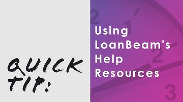 Using LoanBeams resources