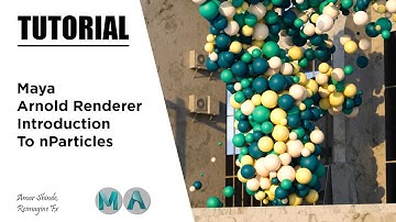Introduction To nParticles | Maya And Arnold Renderer | Tutorial