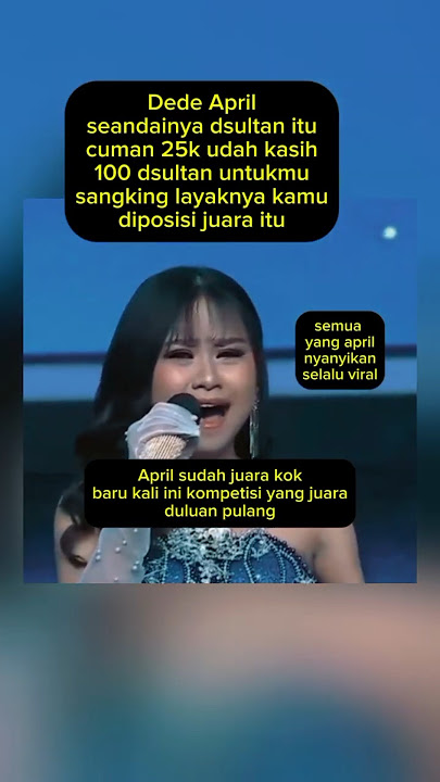 Dede April juaranya #news #viral #april #beranda #fypシ゚viral #da7 #masukberanda #matahati
