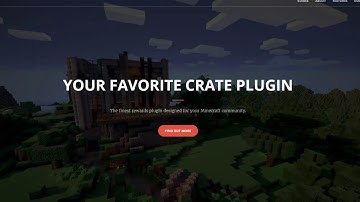 Minecraft Server Plugin Tutorial [Crate Reloaded]