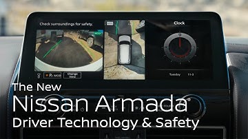 2021 Nissan Armada Driving Technology & Safety