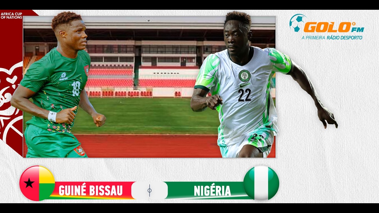DIRETO ᯓ⚽️ Guiné Bissau vs Nigéria