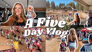 A FIVE DAY VLOG // Washougal MX Pro Motocross Races & Camping 2023