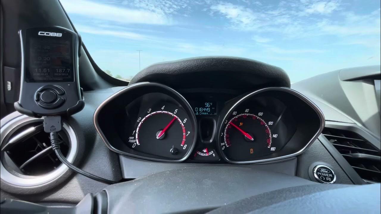 Acceleration difference between e40 tuned stock turbo Fiesta ST and e85