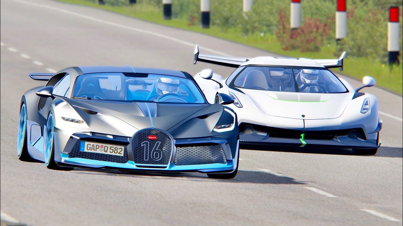 Supercars Gallery: Bugatti Divo Vs Koenigsegg Jesko