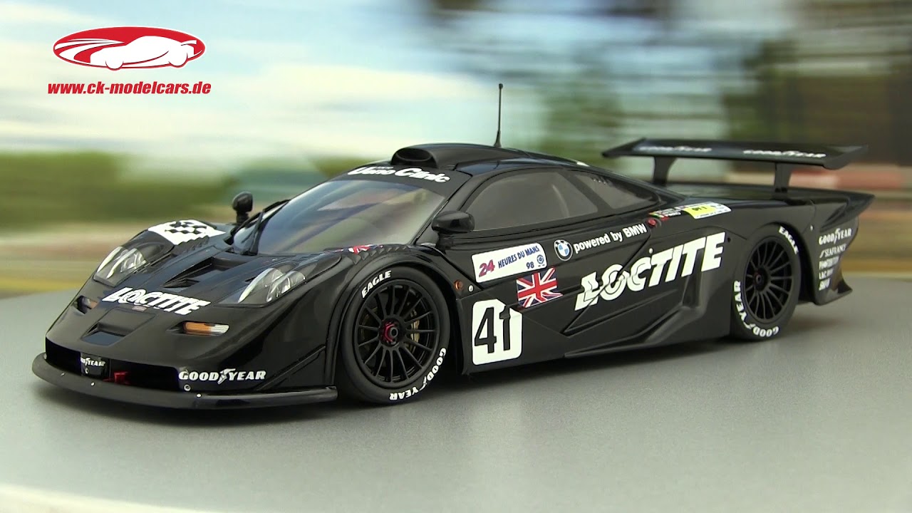 ck-modelcars-video: McLaren F1 GTR #41 24h LeMans 1998 ck-modelcars-video: McLaren F1 GTR #41 24h LeMans 1998