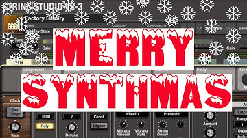 (CLOSED)  WIN AAS STRING STUDIO VS-3 SYNTHESIZER | MERRY SYNTHMAS #3 | SYNTH ANATOMY