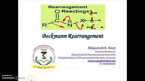 Beckmann rearrangement