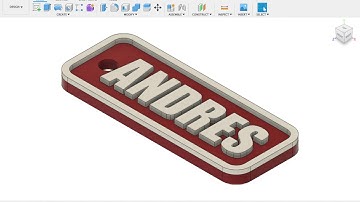 Create a Keychain in Fusion 360