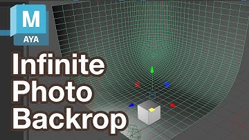 Infinite Backdrop Autodesk Maya Tutorial