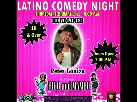 Latino Comedy Night Hosted by Rico and Mambo - Q95.9 - YouTube