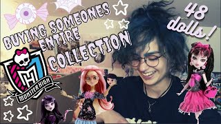 Buying Someones Monster High Collection!