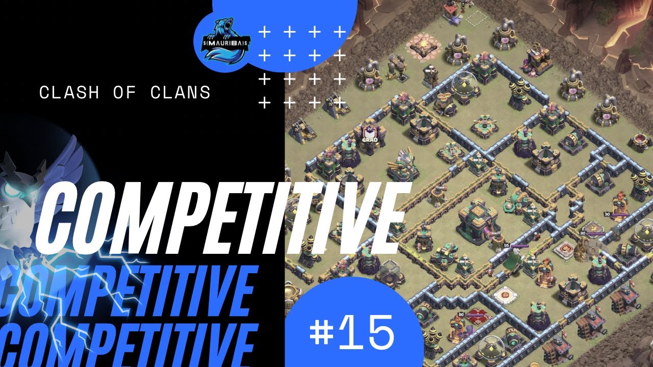 COMPETITIVE SERIES #15 | SCCWL January | MauriBa | Clash of Clans