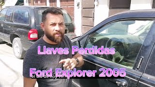 Llaves Perdidas Para - Ford Explorer 2005