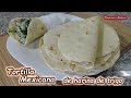 TORTILLAS MEXICANAS de Harina de Trigo receta muy fácil Temperos e sabores