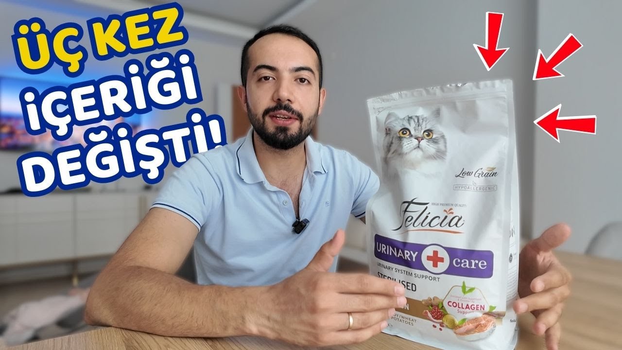 3 KERE İÇERİK DEĞİŞTİREN MAMA! (Yenilenmiş Felicia Kedi Maması İncelemesi)