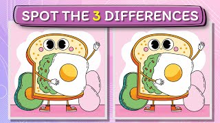【Level : Normal】 Spot the Difference: Cartoon Puzzle Challenge!