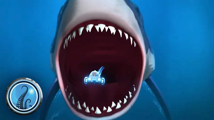 Meet the mysterious creatures of the Deep: Megalodon & Colossal Squid