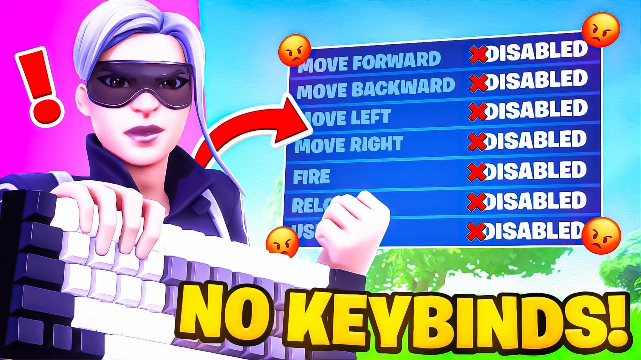 Fortnite But Every Kill I *REMOVE* A KEYBIND 😳 - YouTube