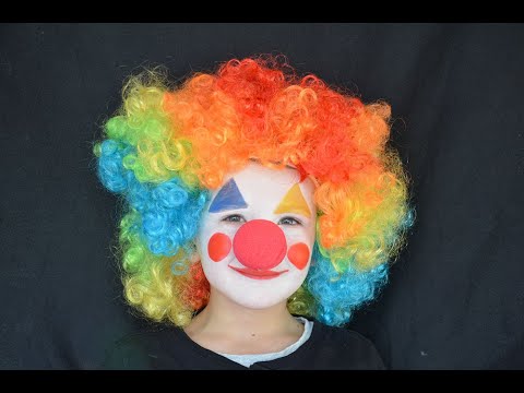 Face Painting Tutorial: Clown