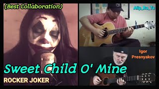 TheBest!! Sweet Child O' Mine - Alip_Ba_Ta & Igor Presnyakov & ROCKER JOKER (Fingerstyle Cover)