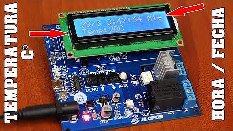 INTERRUPTOR HORARIO con arduino, para RIEGO AUTOMÁTICO, TIMBRES de COLEGIOS, RELOJ DESPERTADOR, RTC