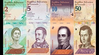 Nuevos Billetes en Venezuela 2018 ( Cono Monetario )