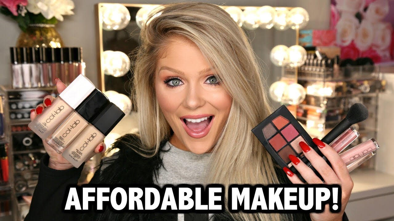 FULL FACE USING COLLAB MAKEUP AFFORDABLE MAKEUP TUTORIAL YouTube