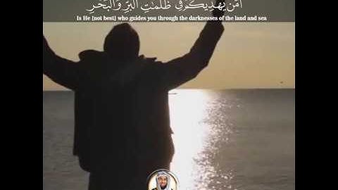 ( قل الحمد لله وسلام على عباده الذين اصطفى.. ) مقطع من سورة النمل | عبدالولي الاركاني