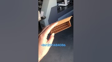 rolam folder gluer for pharmacy box #foldergluing #rolam #packaging #smallindustries #foldergluer