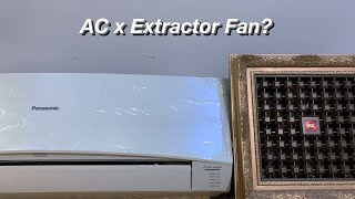 My AC's Indoor Unit Power Up My Extractor Fan!