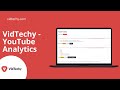 How to scrape channel analytics with vidtechy