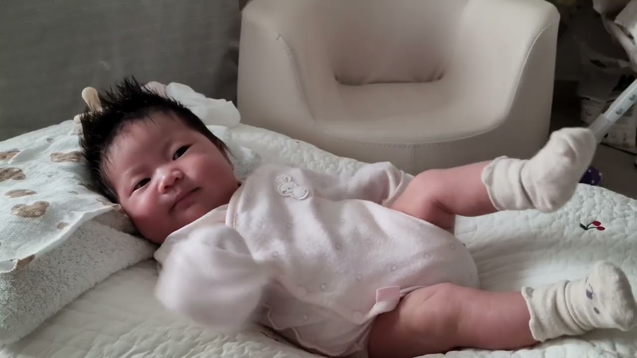 이솔이의 활동~~#아기 신생아