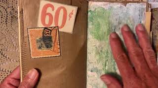 Paper bag Junk Journal and Beebeecraft laces