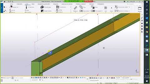 [Tekla Structures 2020 - PEB] Bài 4 Tạo và chỉnh sửa cột kèo tổ hợp khung đầu hồi