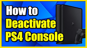 How to Deactivate PS4 as Primary on Console (Fast Method)