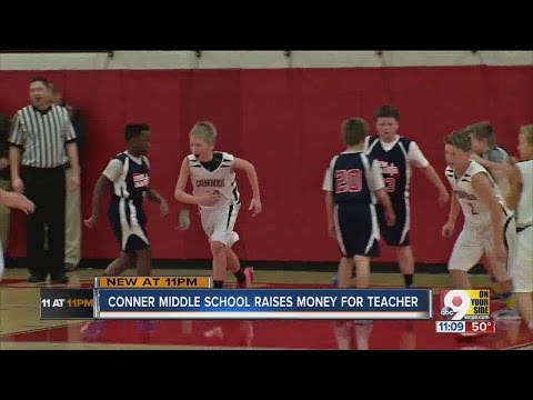 Conner Middle School raises money for Valerie McNamara