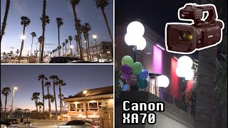Canon XA70 The Best Camcorder | 1' Sensor | Test Footage