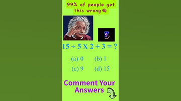 Math Genius - 🤓 Most people fail this simple equation because they forget one crucial rule!