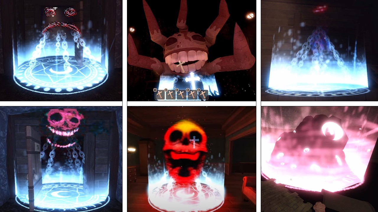 DOORS: The Content Update - All New Crucifix Uses (Roblox Showcase ...