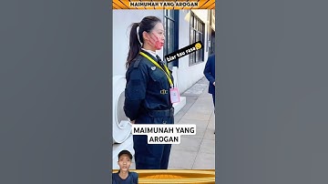 DRAMA CHINA | MAIMUNAH  YANG AROGAN   #cdc #shortvideo #dramachina #viralvideo