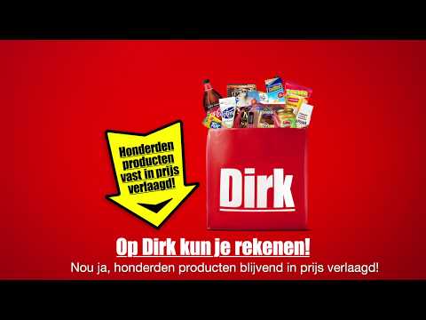 Nederlandse TV reclame Dirk van den Broek - Op Dirk kun je rekenen