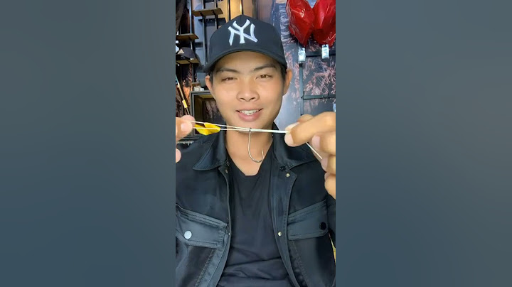 Cách Buộc Lưỡi Câu Đơn Nhanh Nhất Thế Giới.