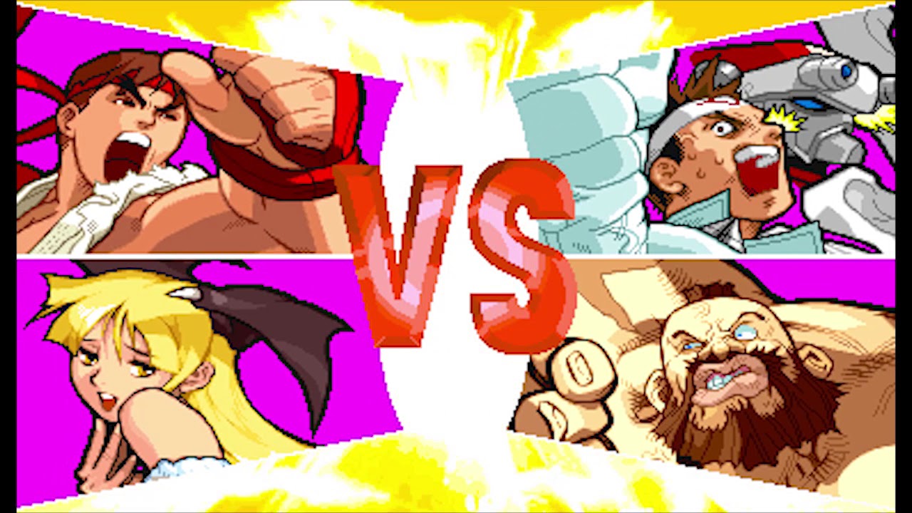 Marvel vs Capcom 1 ( Arcade ) - Morrigan / Ryu Playthrough ( June 7 ...