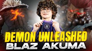 SF6 ▰ BLAZ Akuma Is Built Different Man !! Too Strong (Ep.2)  ▰ STREET FIGHTER 6 High Level Gameplay