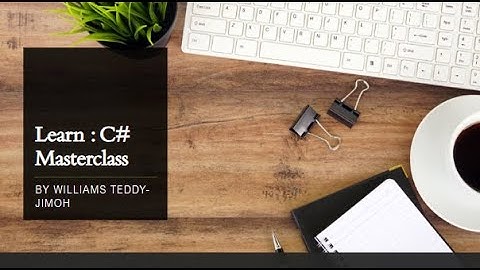 🔴 [P4] Programming 2D Graphics with C# for Games [Learn : C# Masterclass]