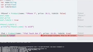 Khoá học Swift 3 iOS 10 - Struct & Enum